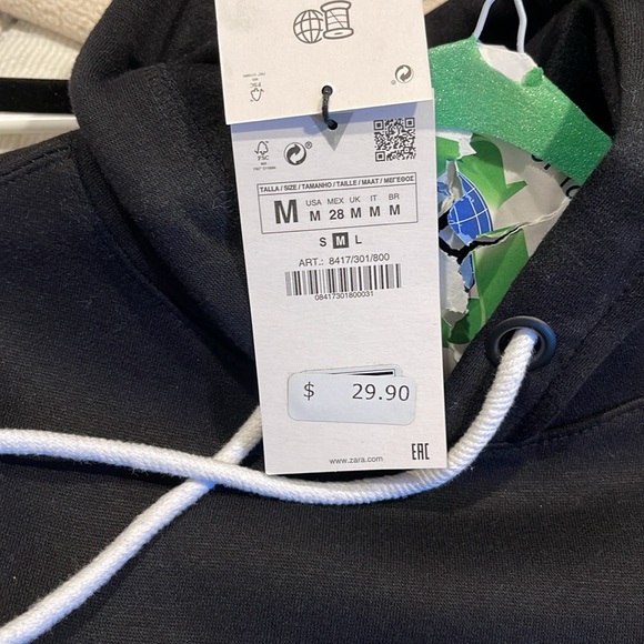 Zara oversize hoodie - Picture 3 of 3